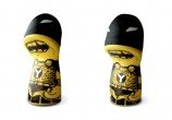 Toy art feito com embalagens de desodorante (eu acho)